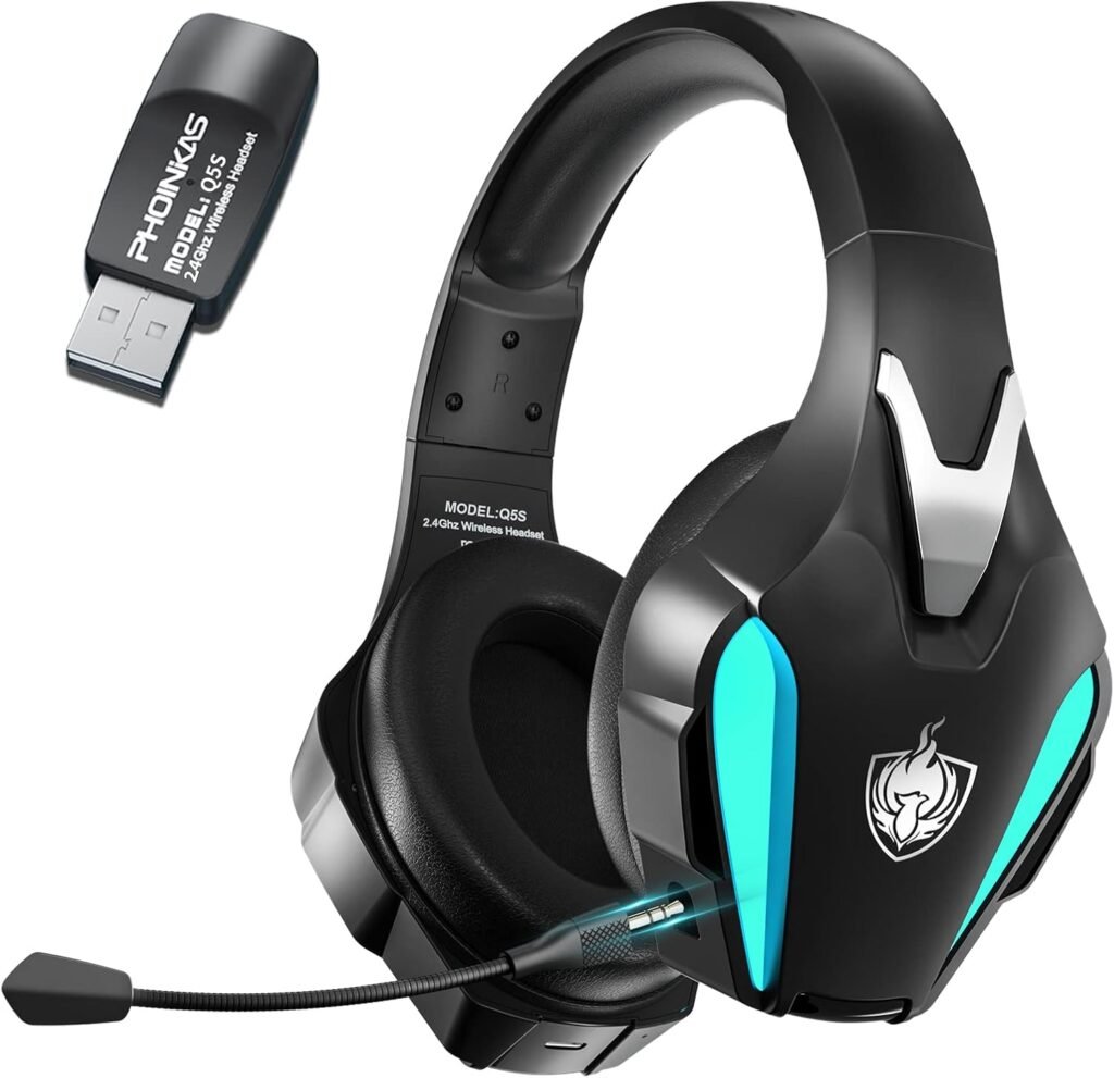Experimenta la mejor calidad de sonido y total comodidad con estos auriculares gaming inalámbricos. Sumérgete en una experiencia de juego increíble.
