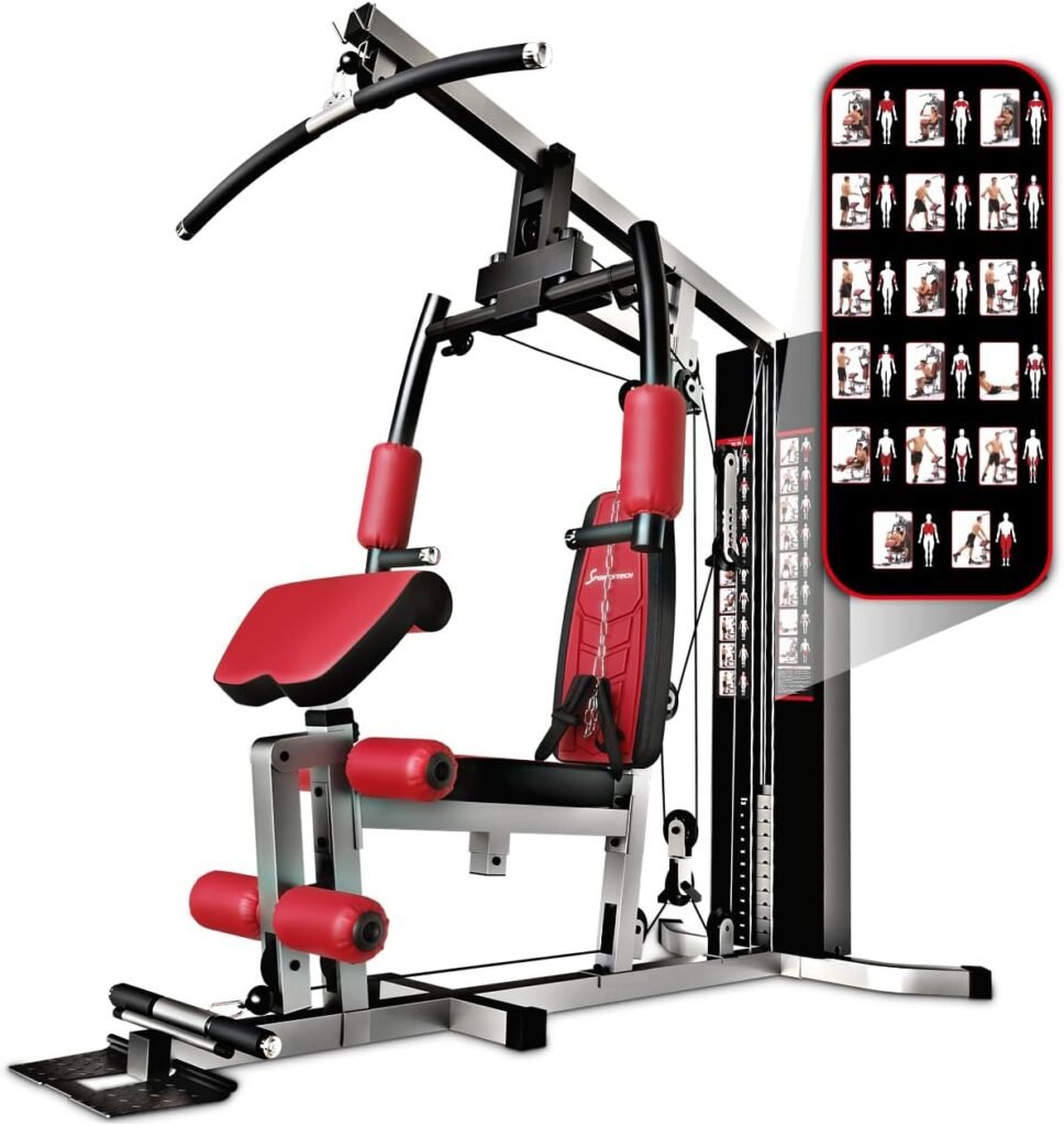 "Adquiere la Estación de Fuerza Premium en Amazon. Entrena en casa con este completo equipo de fitness. ¡Potencia tus entrenamientos ahora!"