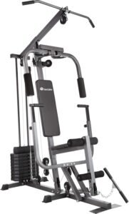Potente máquina de musculación para entrenar en casa. Ideal para tonificar y fortalecer todo el cuerpo. ¡Consíguela ya!